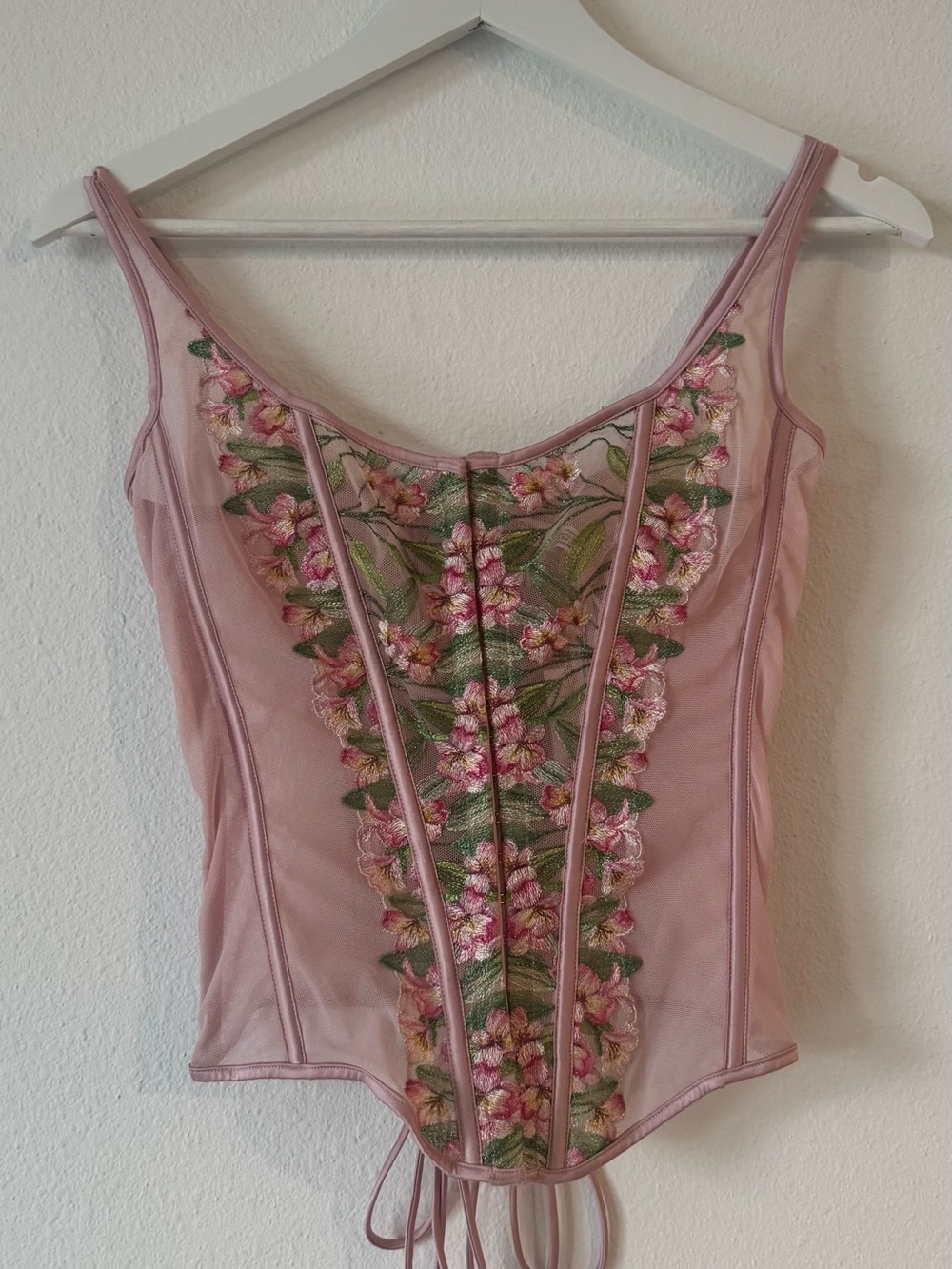 Victoria's Secret Classic Lily Embroidery Corset